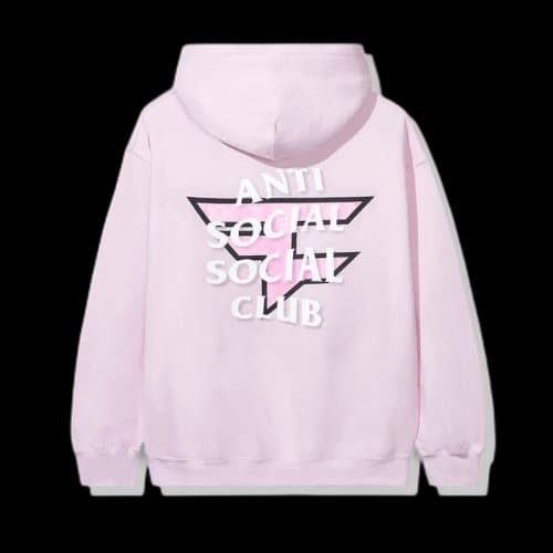 Anti Social Social Club Faze Clan Hoodie Pink