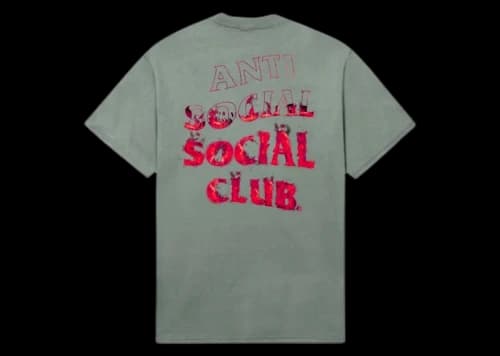 Anti Social Social Club Fire Inside Tee Sage