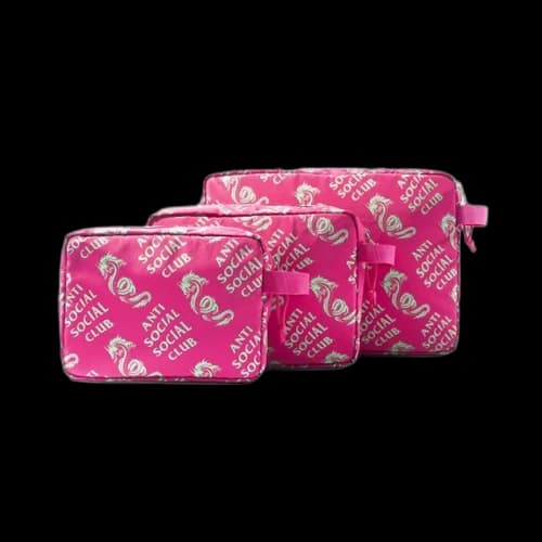 Anti Social Social Club Garden Grove Bag Set Pink