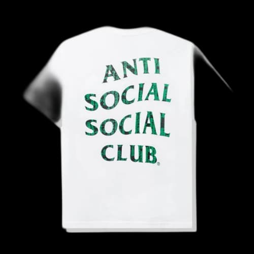 Anti Social Social Club Glitch T-shirt White