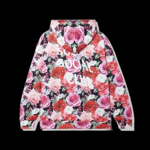 Anti Social Social Club Guard Down Hoodie Flower