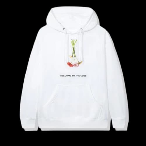 Anti Social Social Club Hello Goodbye Hoodie White