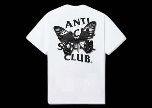 Anti Social Social Club Hidden Sky Tee White