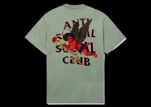 Anti Social Social Club Hierarchy Tee Green