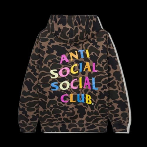 Anti Social Social Club :) * :( Hoodie Cheetah
