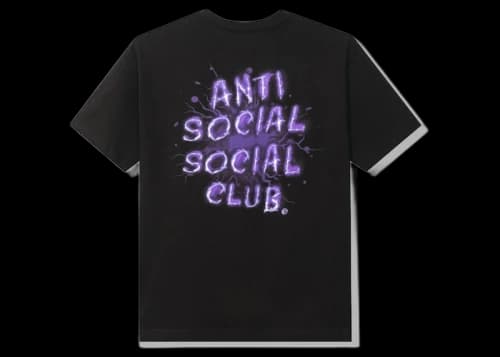 Anti Social Social Club I SEE Tee Black/Purple