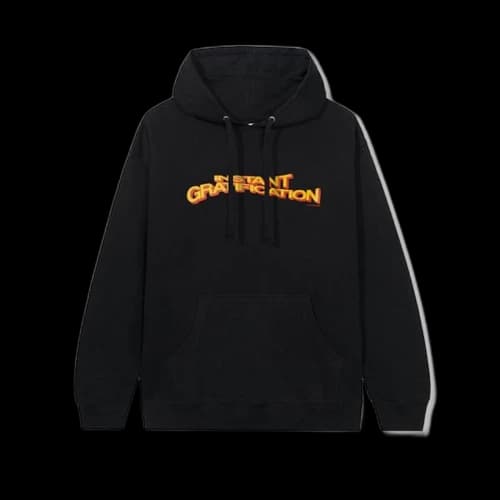 Anti Social Social Club IG Hoodie Black