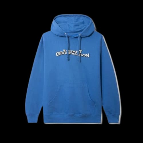 Anti Social Social Club IG Hoodie Blue