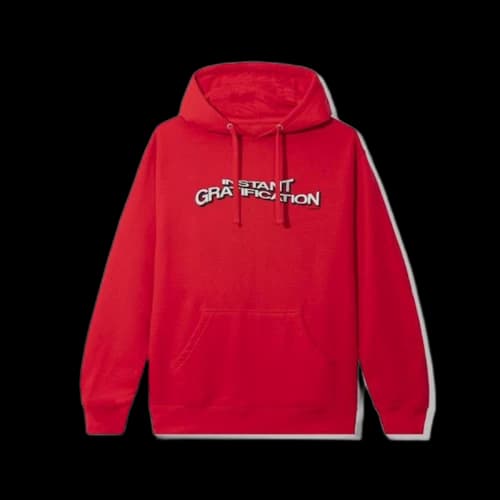 Anti Social Social Club IG Hoodie Red