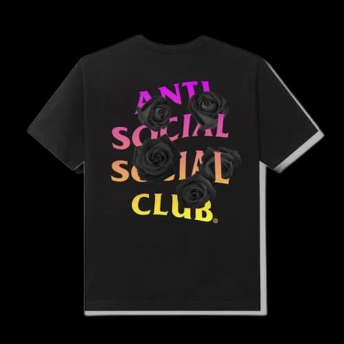 Anti Social Social Club In The Lead T-shirt Black