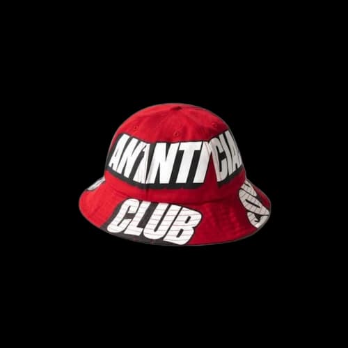 Anti Social Social Club Interest Los Bucket Cap Red