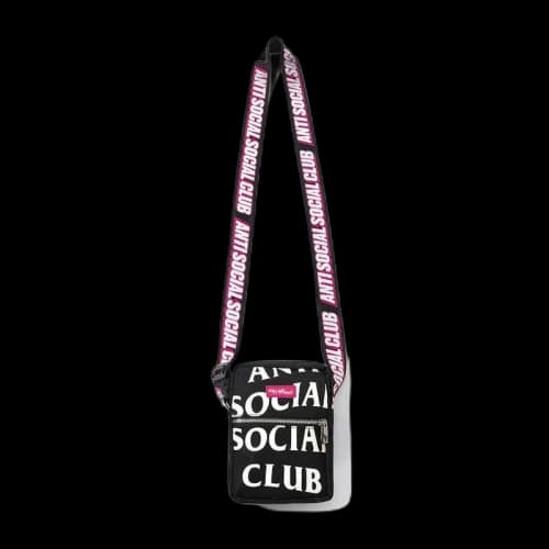 Anti Social Social Club It's The Remix Side Bag Black