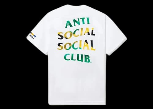 Anti Social Social Club Jamaica Tee White
