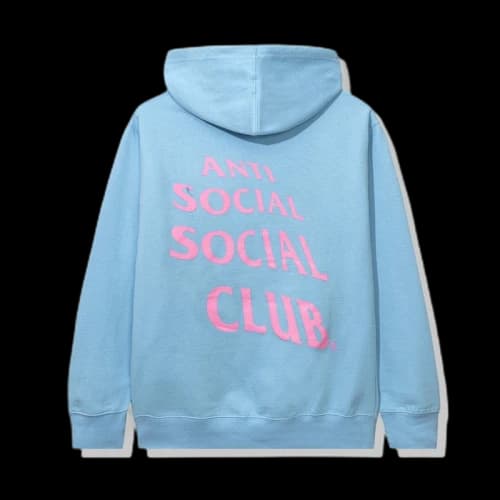 Anti Social Social Club Jock Hoodie Blue