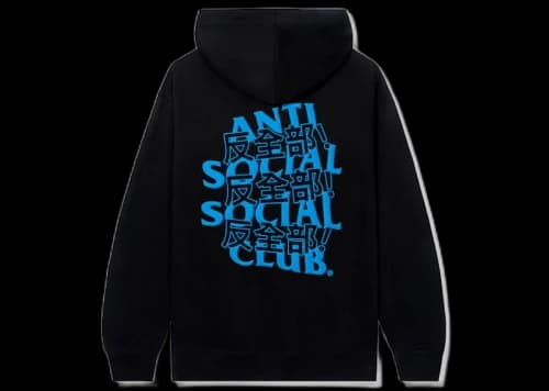 Anti Social Social Club Kaburosai Hoodie Black