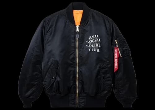 Anti Social Social Club Kaburosai Jacket Black