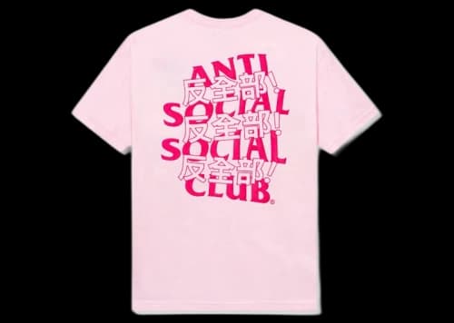 Anti Social Social Club Kaburosai Tee Pink