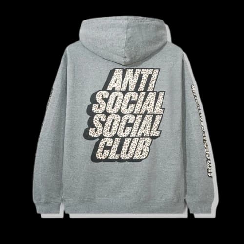 Anti Social Social Club Kitten Hoodie Grey