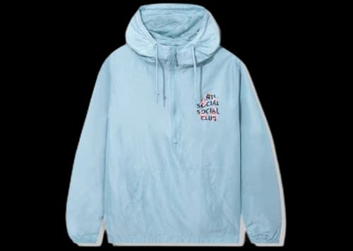 Anti Social Social Club Kkoch Anorak Aqua