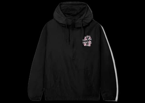 Anti Social Social Club Kkoch Anorak Black