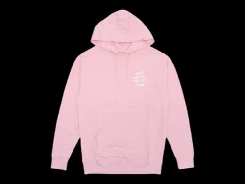 Anti Social Social Club Kkoch Hoodie Pink
