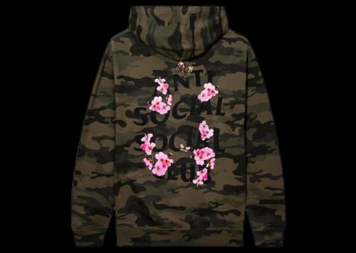 Anti Social Social Club Kkotch Hoodie Camo