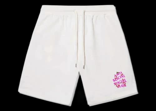 Anti Social Social Club Kkotch Premium Shorts Ecru