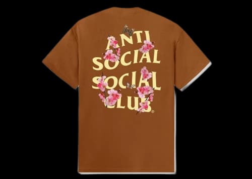 Anti Social Social Club Kkotch Tee Brown