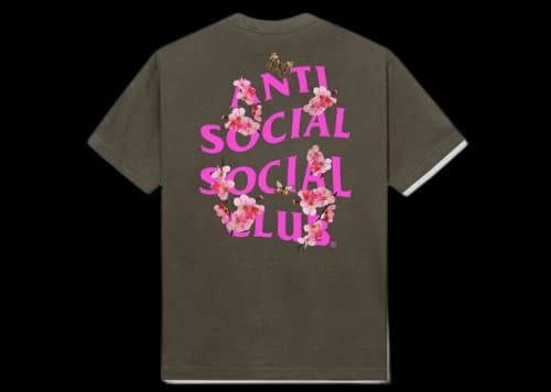 Anti Social Social Club Kkotch Tee Dusty Brown