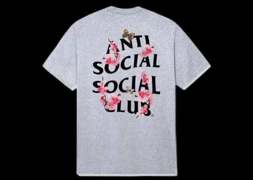 Anti Social Social Club Kkotch Tee Grey