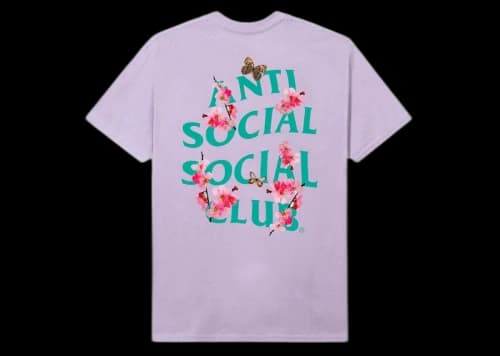 Anti Social Social Club Kkotch Tee Lavender