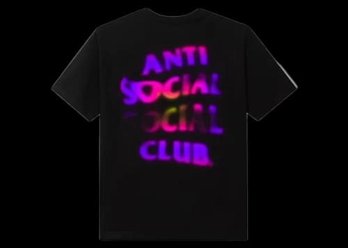 Anti Social Social Club Lava Tee Black