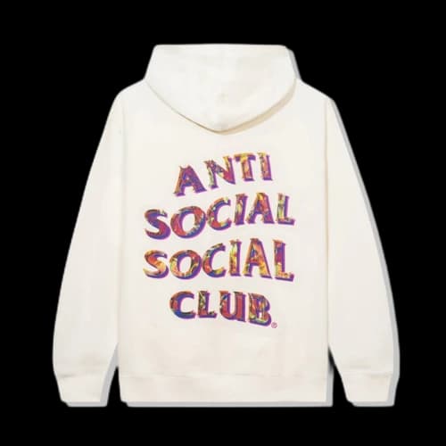 Anti Social Social Club Layer Lock Hoodie Cream