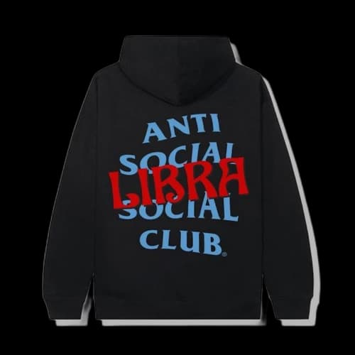 Anti Social Social Club Libra Hoodie Black