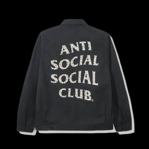 Anti Social Social Club Lube Jacket Black