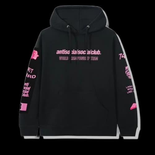Anti Social Social Club Mantras Hoodie Black