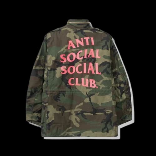 Anti Social Social Club Milspec Alpha Jacket Camo