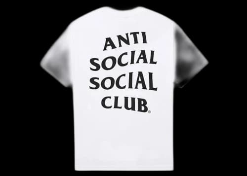 Anti Social Social Club Mind Game Tee White