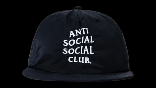 Anti Social Social Club Mind Games Cap Black