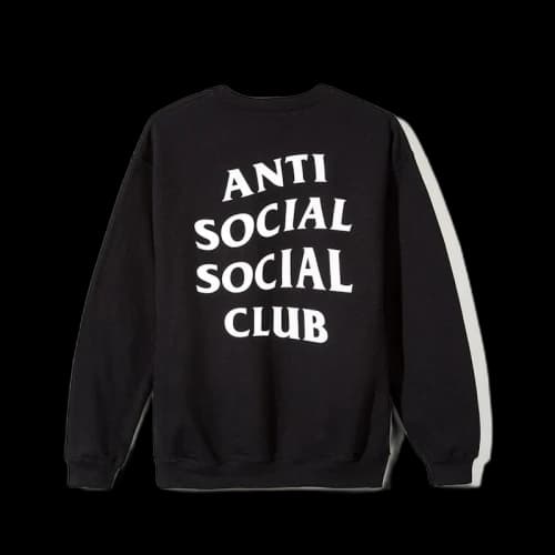 Anti Social Social Club Mind Games Crewneck (FW19) Black