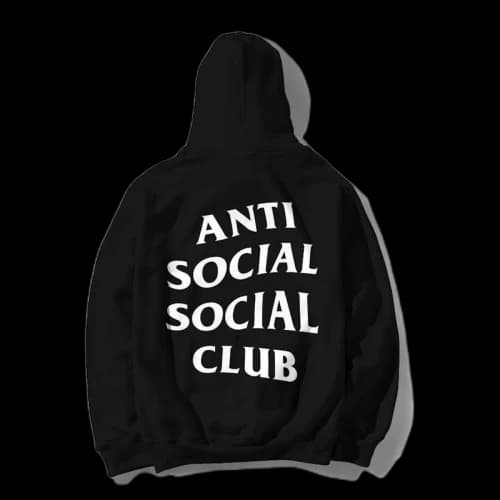 Anti Social Social Club Mind Games Hoodie (FW19) Black