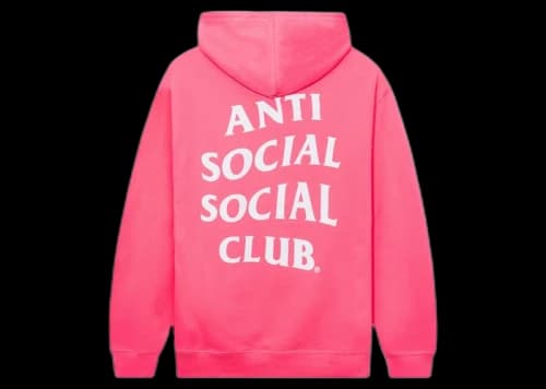 Anti Social Social Club Mind Games Hoodie Pink