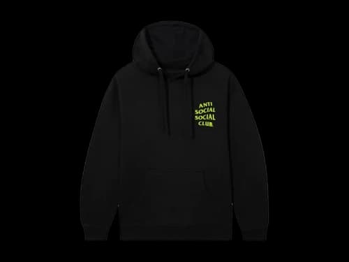 Anti Social Social Club Mind Games Hoodie (SS25) Black