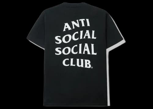 Anti Social Social Club Mind Games Tee Black