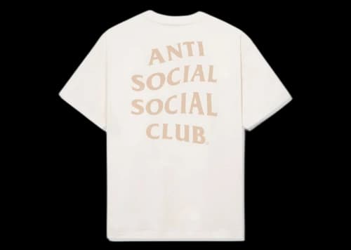 Anti Social Social Club Mind Games Tee Natural