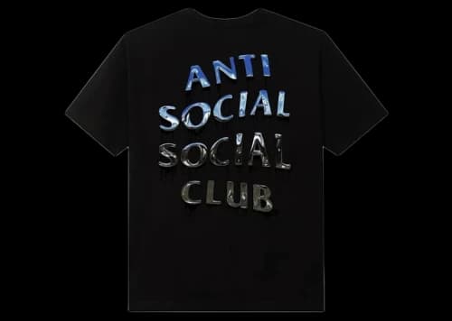 Anti Social Social Club Mind Melt Tee Black