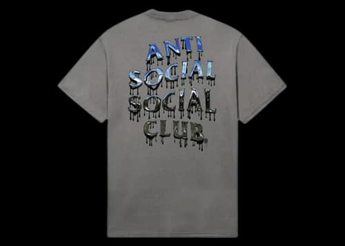 Anti Social Social Club Mind Melt Tee Grey