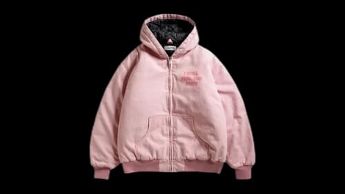 Anti Social Social Club Missing Work Jacket Pink
