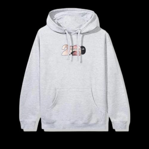Anti Social Social Club Mouthful Hoodie Grey