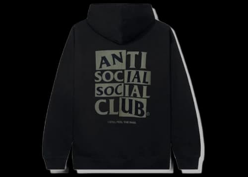 Anti Social Social Club Muted Hoodie Black